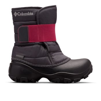 Columbia Rope Tow Kruser 2, Botas Grises Oscuro Rosas Para Niño | 648192-RVW